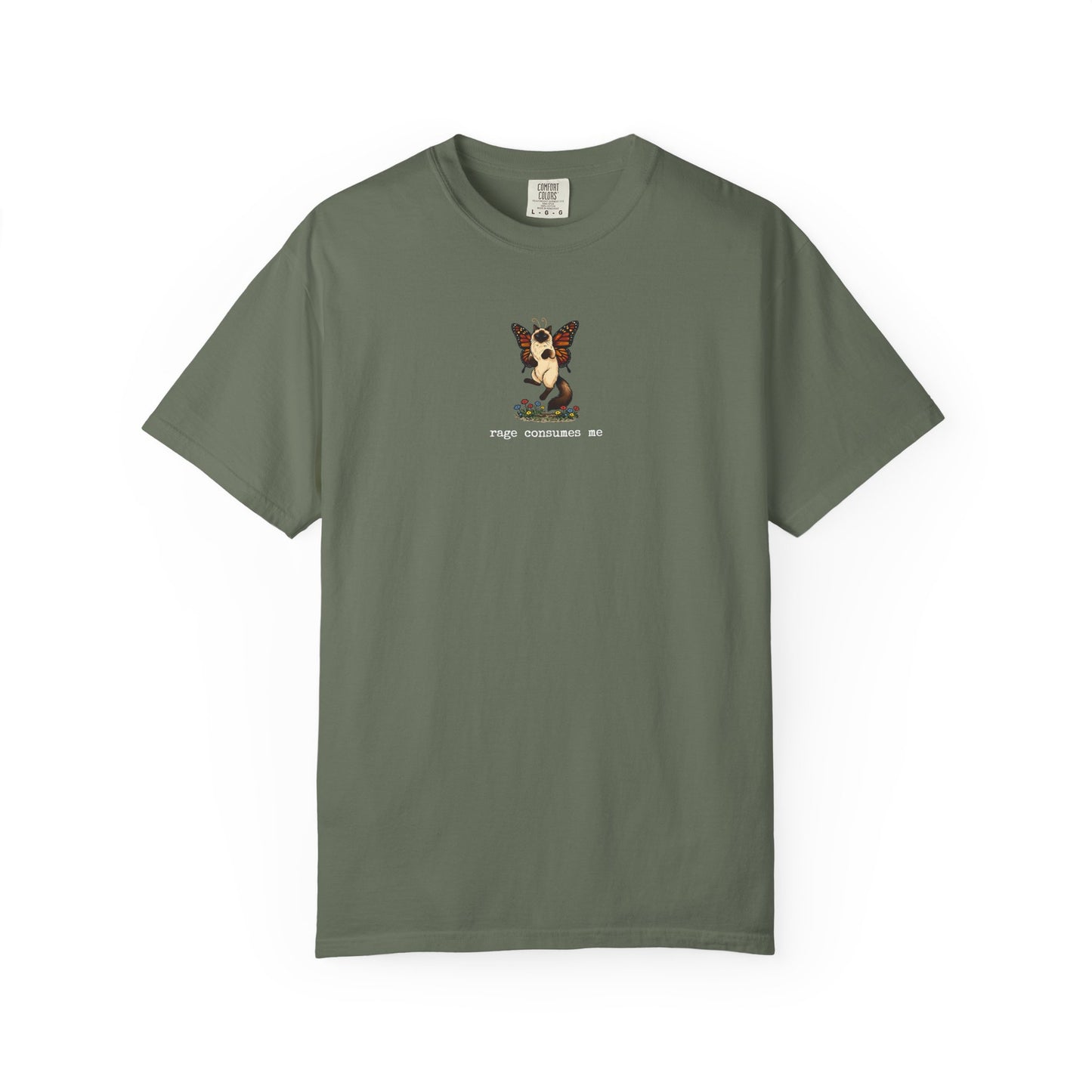 Rage Consumes Me — Funny Cat Meme T-Shirt