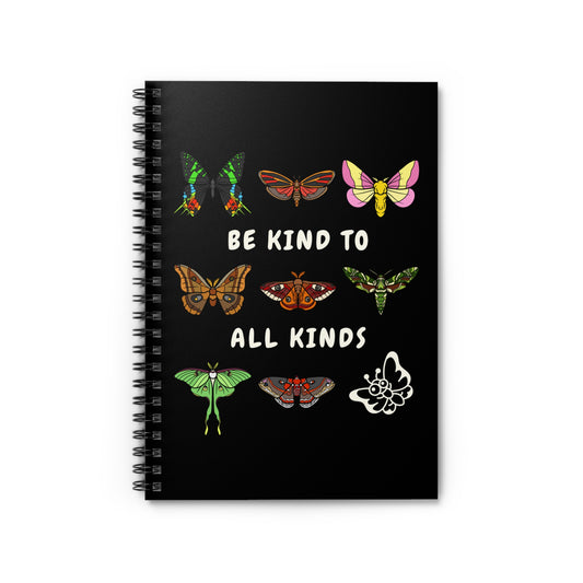 Be Kind to All Kinds – Spiral Notebook