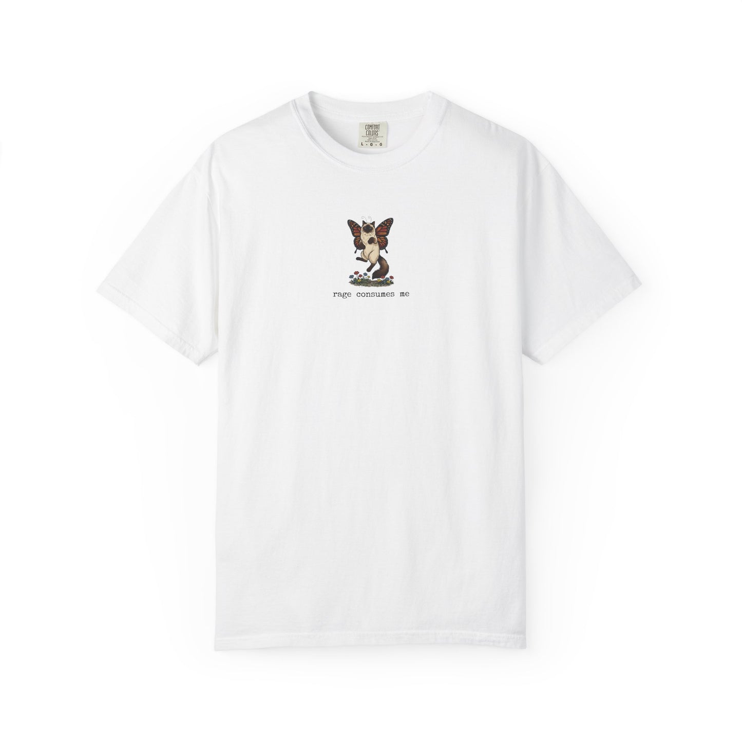 Rage Consumes Me — Funny Cat Meme T-Shirt