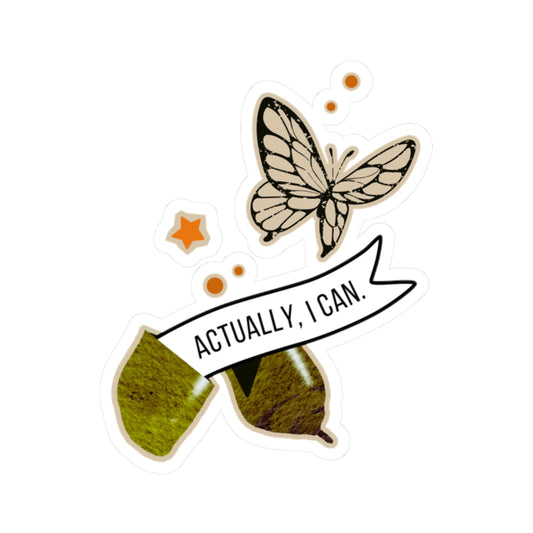 Actually, I Can – Vinyl Stickers