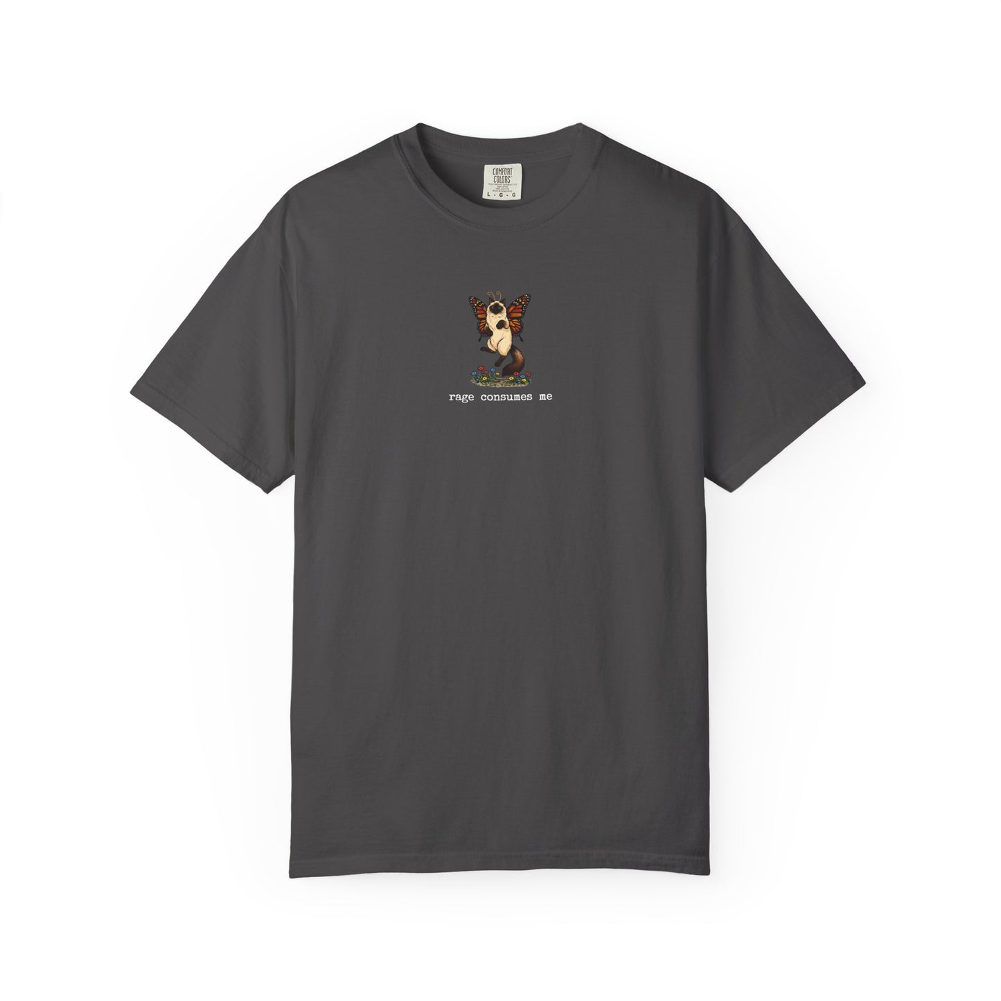 Rage Consumes Me — Funny Cat Meme T-Shirt