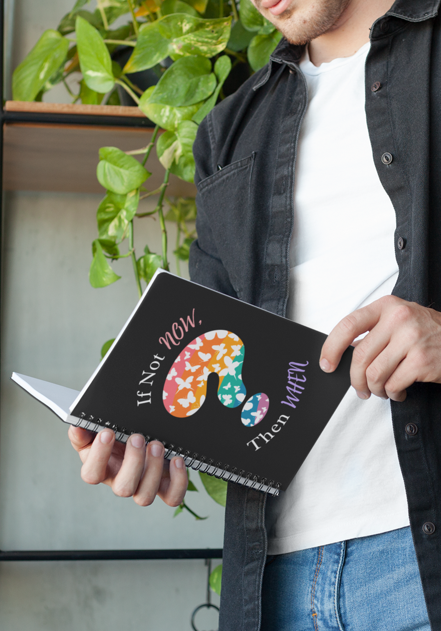 If Not NOW, Then WHEN? – Spiral Notebook