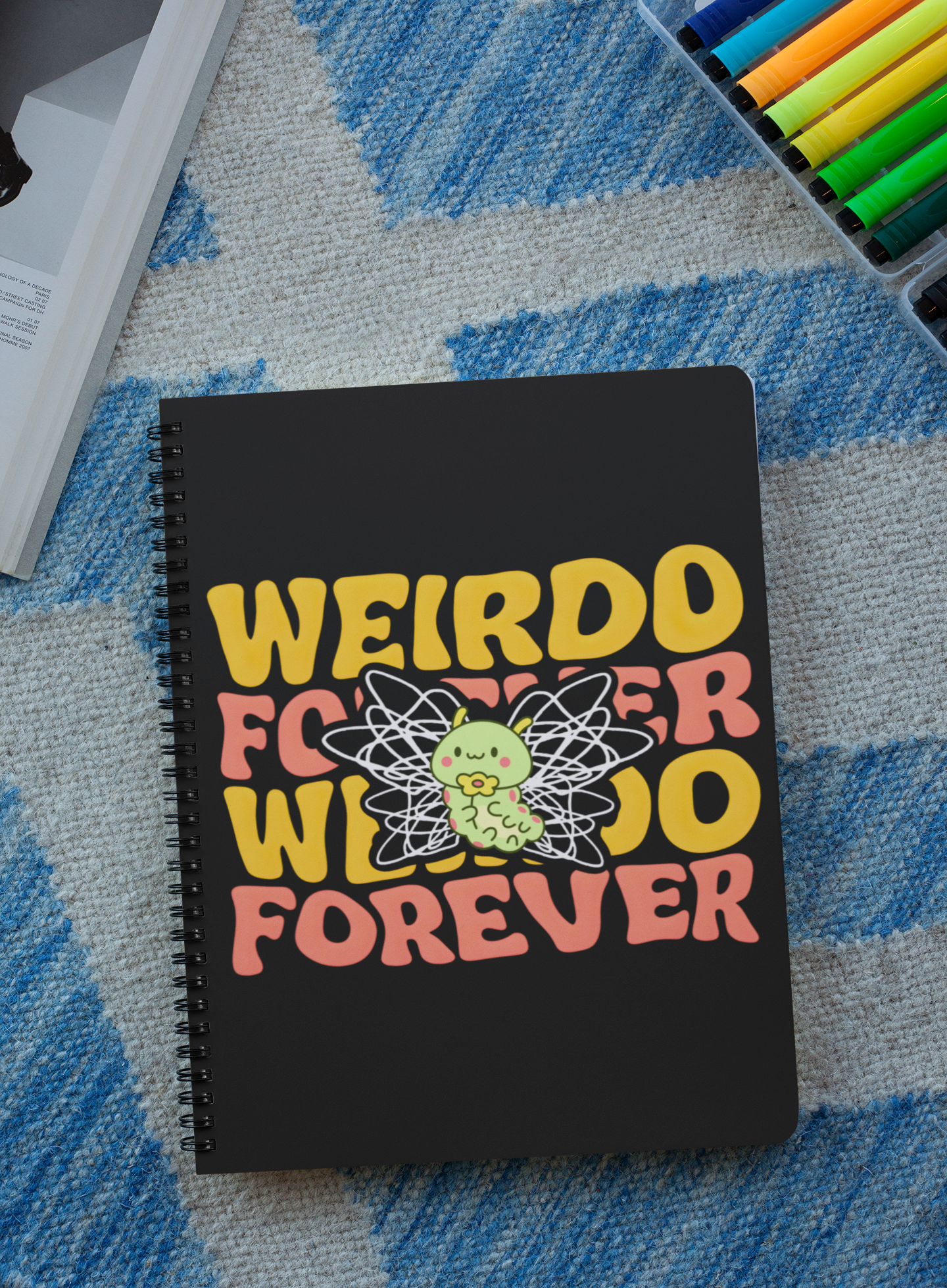 Weirdo Forever – Spiral Notebook