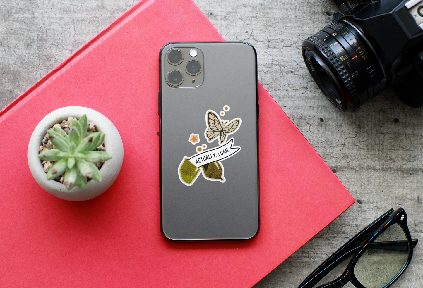 Actually, I Can – Vinyl Stickers